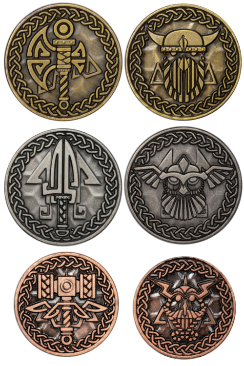 nordmannsetmünzen